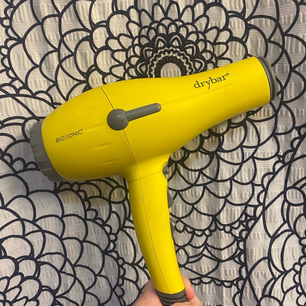 Drybar Buttercup blow dryer.